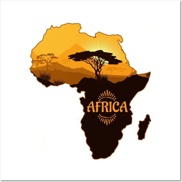 Africa Wall Art by Dojaja